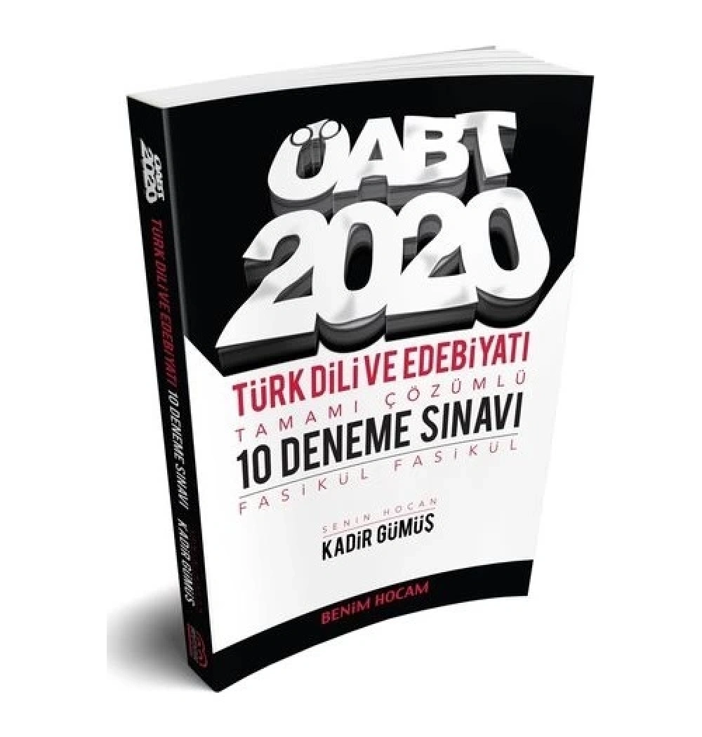 Öabt Türk Dili Edebiyatı Çözümlü 10 Deneme Sınavı  Benim Hocam