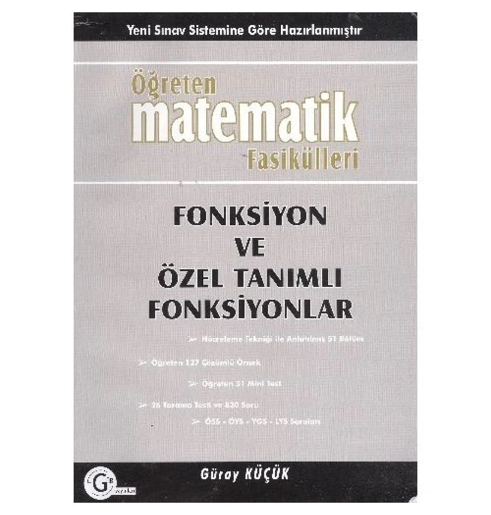 Öğreten Matematik Fonksiyon Ve Özel Tanımlı Konu Anlatım