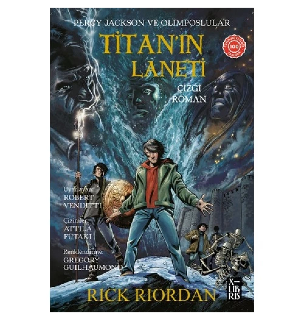 Titanın Laneti X Percy Jackson Olimposlular Çizgi Roman  Xlıbrıs