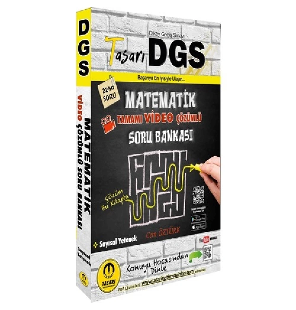 Tasarı Dgs Matematik Video Çözümlü Soru Bankası