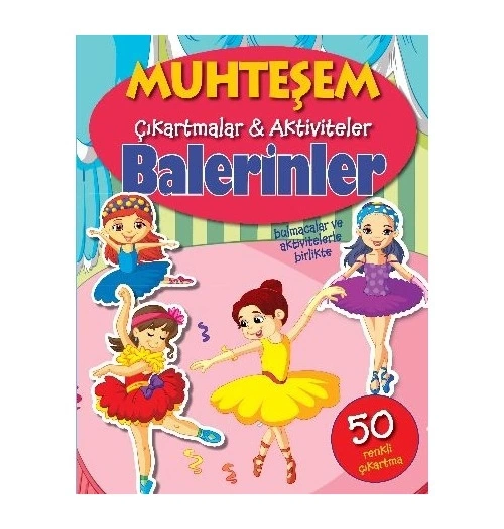 Muhteşem Çikartmalar Aktiviteler Balerinler Parıltı