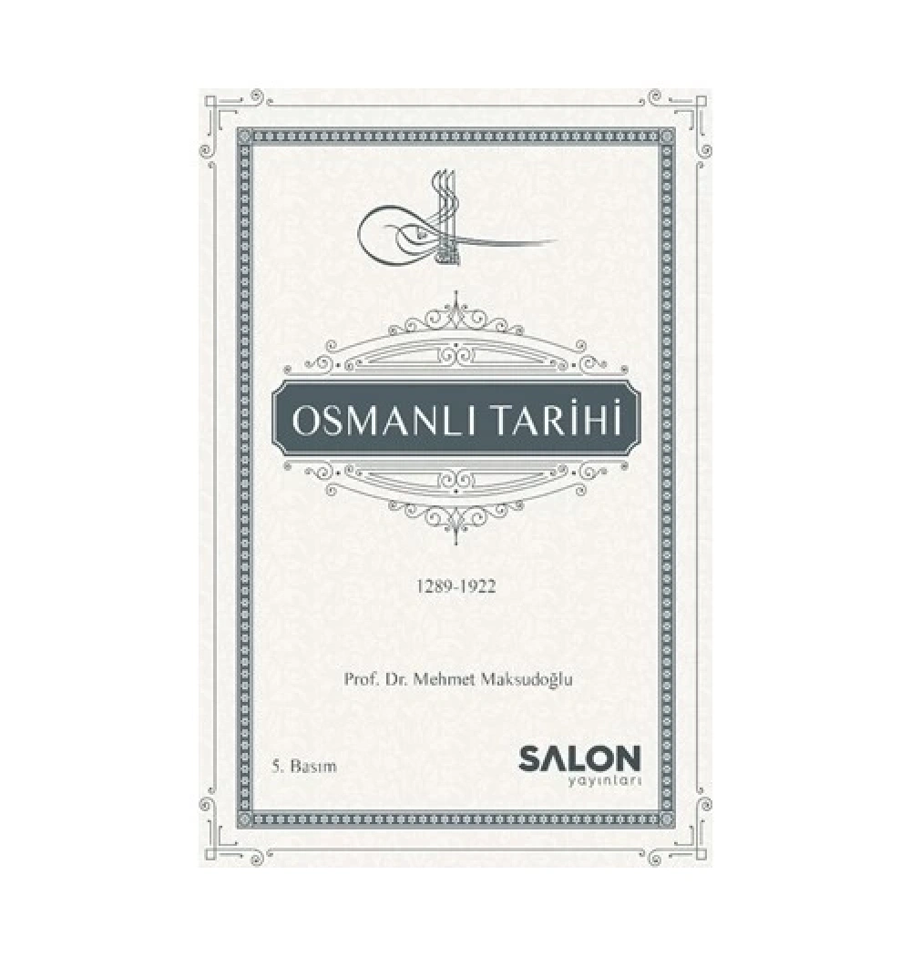 Osmanlı Tarihi Mehmet Maksudoğlu-Ciltli-Salon Yayın