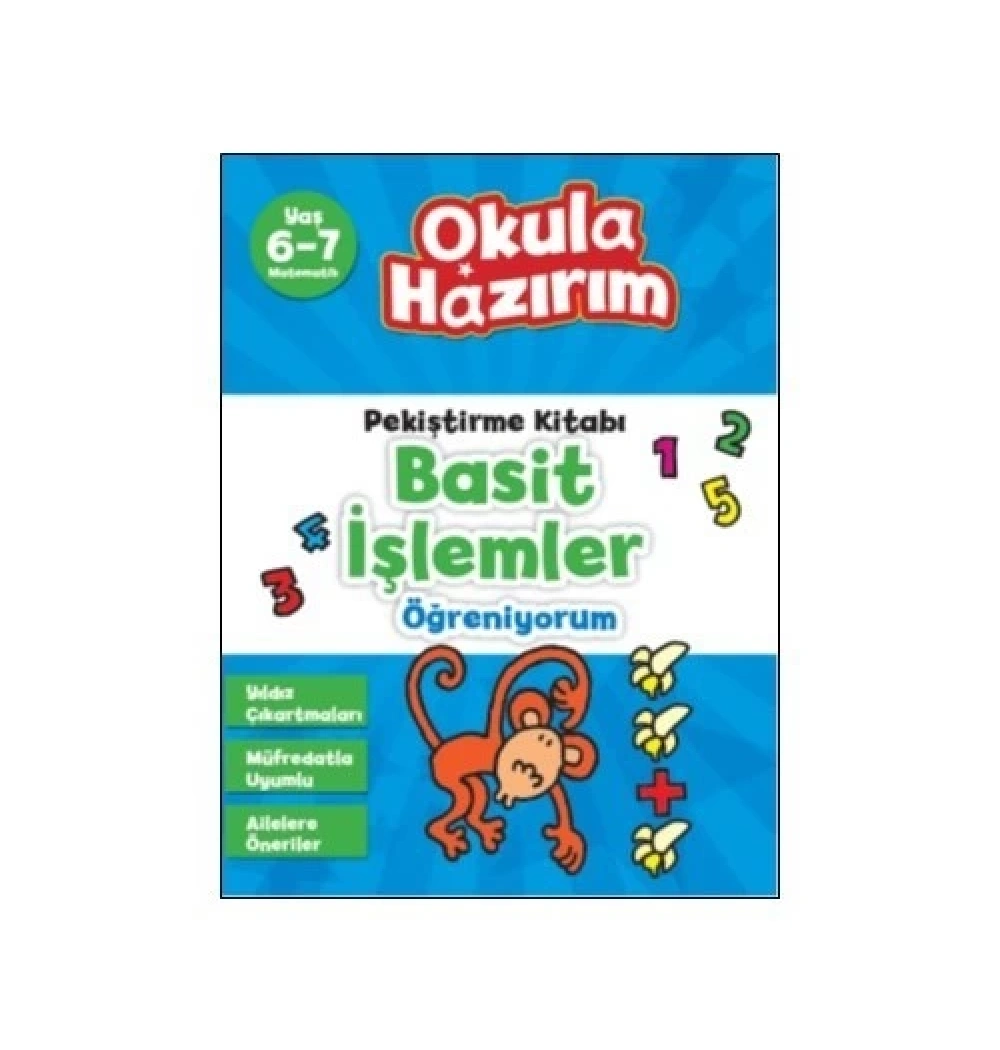 Okula Hazırım 8  Basit İşlemler 6-7 Yaş   Doğan Egmont
