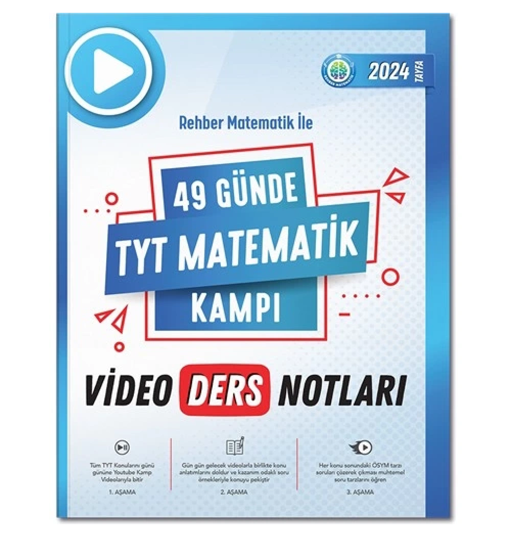Rehber Matematik İle 49 Günde Tyt Matematik Kampı Video Ders Notları