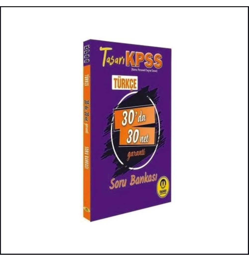 Tasarı Kpss Türkçe 30 Da 30 Net Garanti Soru Bankası