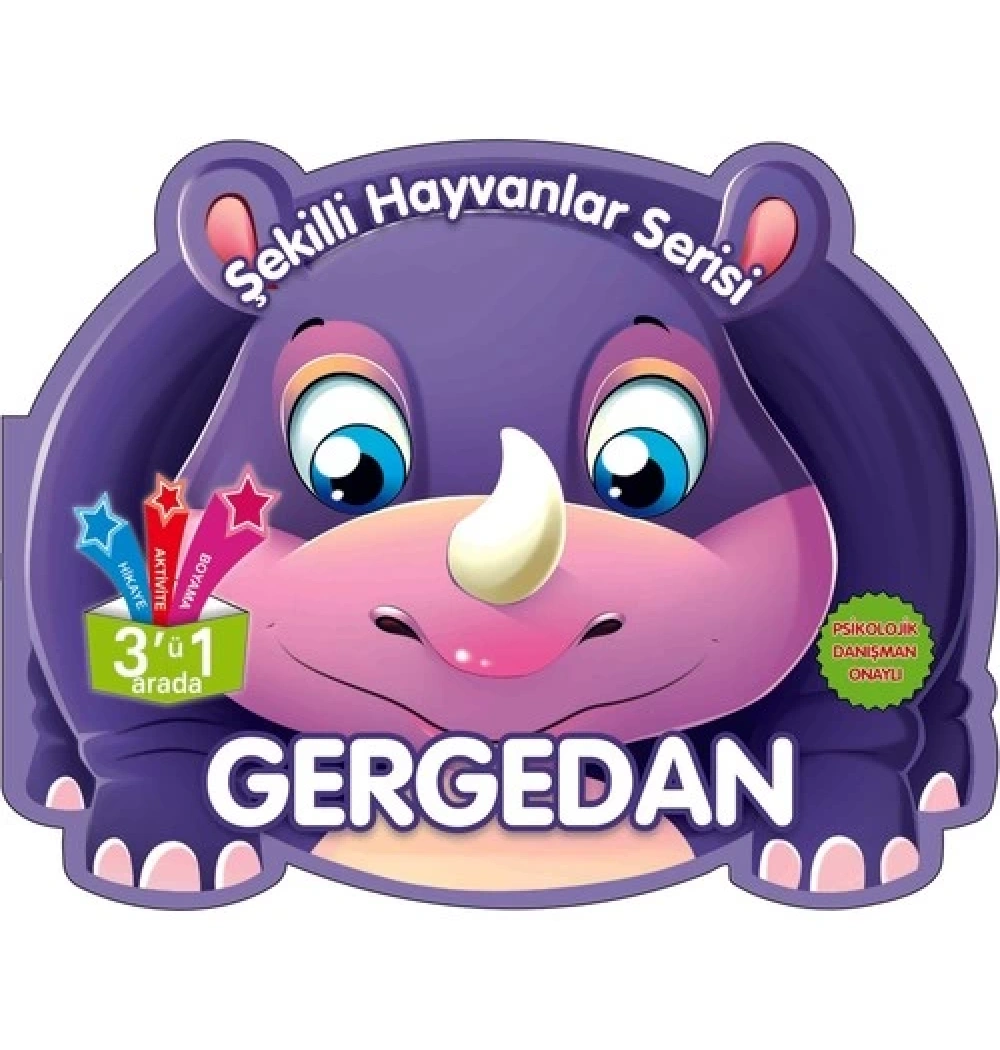 Şekilli Hayvanlar Serisi Gergedan Parıltı