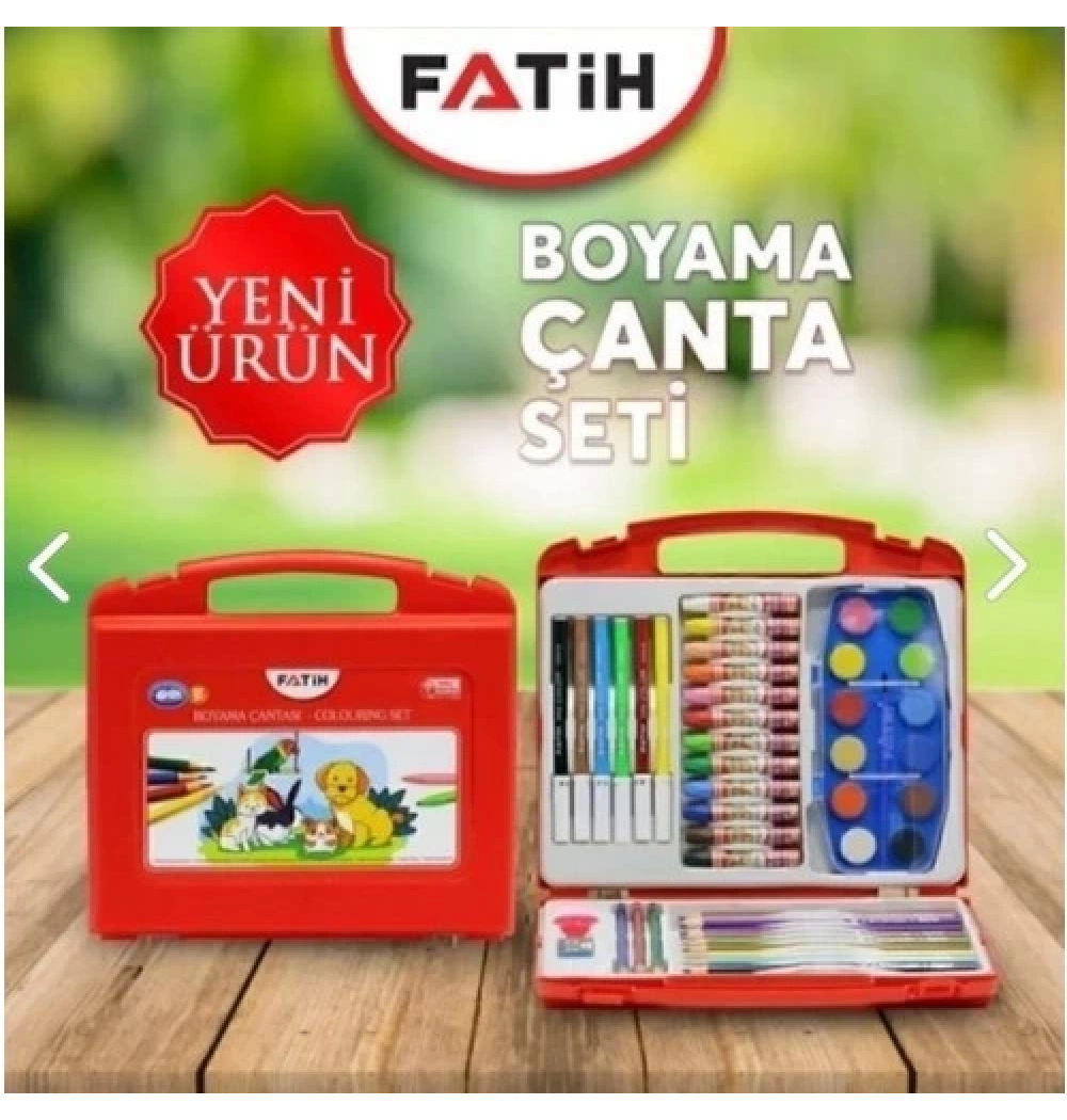 Fatih Çantalı Boyama Seti Fa33210Çbs
