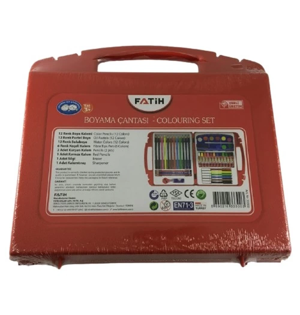 Fatih Çantalı Boyama Seti Fa33210Çbs
