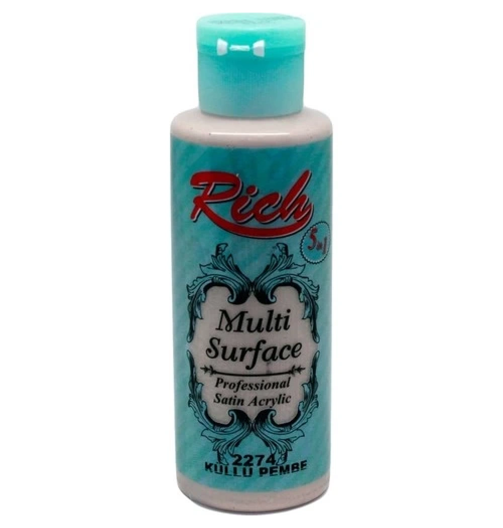 Rich Multı Surface 120 Cc Küllü Pembe Mls-120-2274