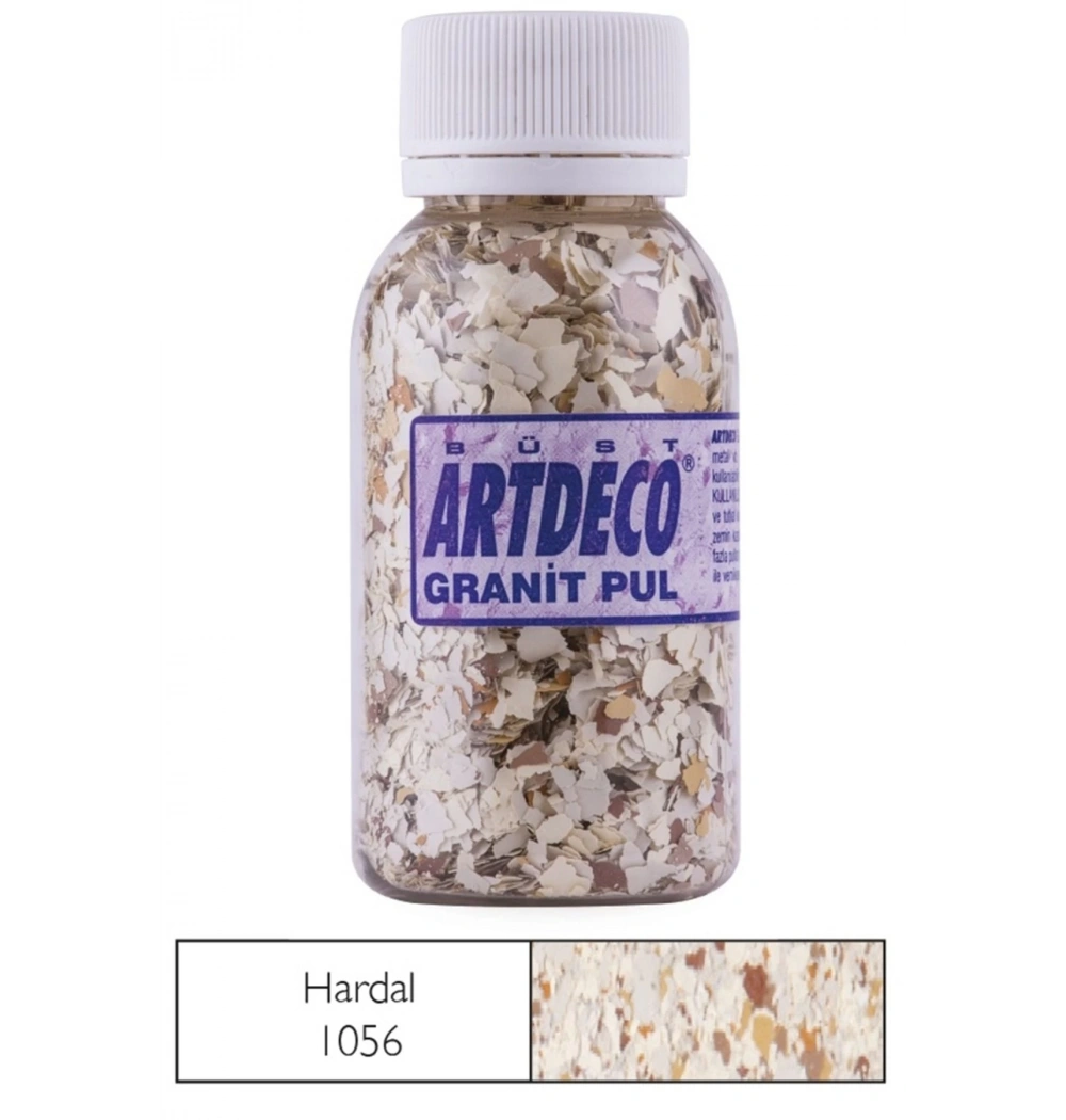 Lisans Artdeco Granit Pul 100Ml. Hardal  Lv-Y-029D-1056