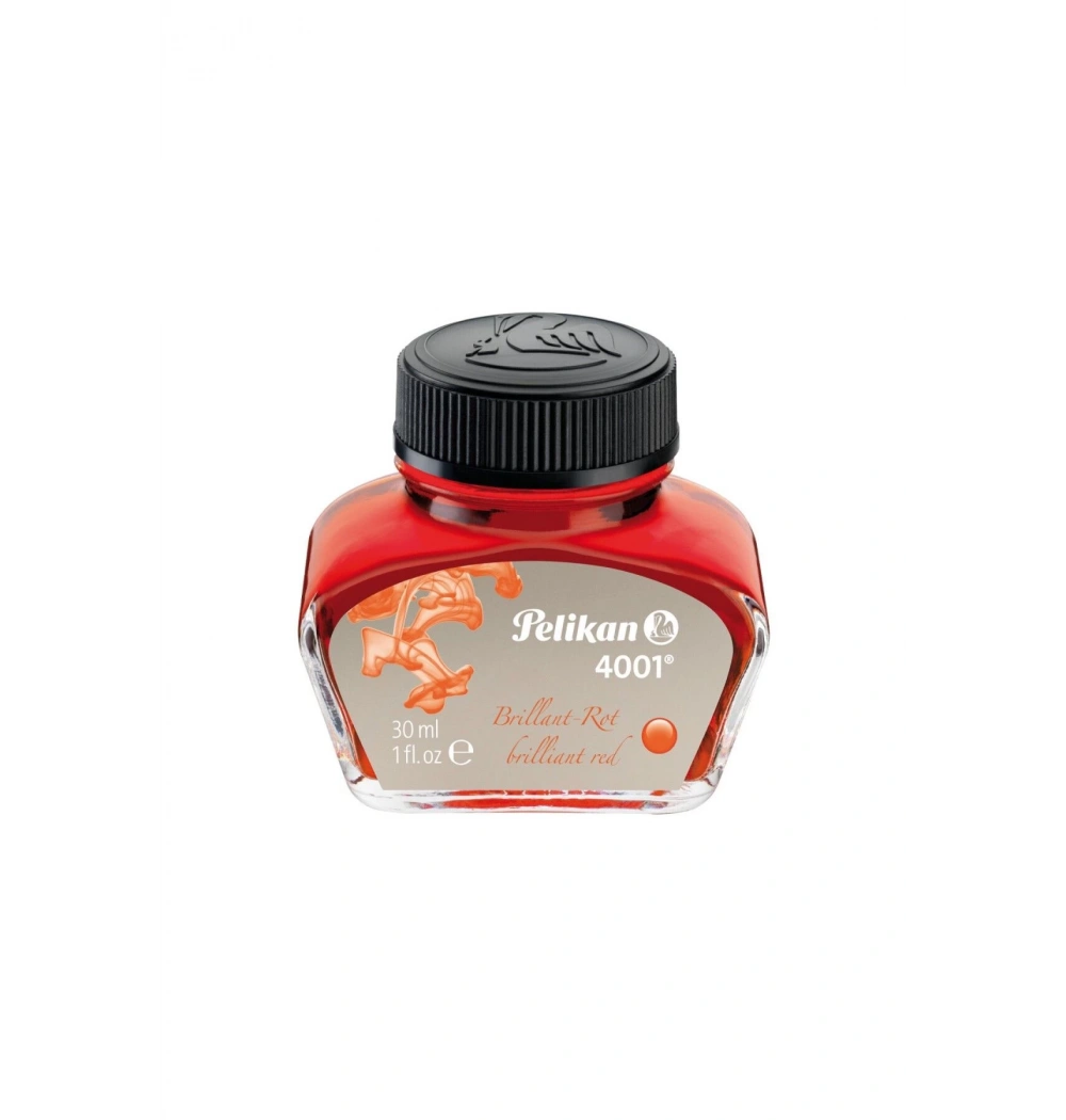 Pelikan Dolma Kalem Mürekkebi 30ml Kirmizi 4001