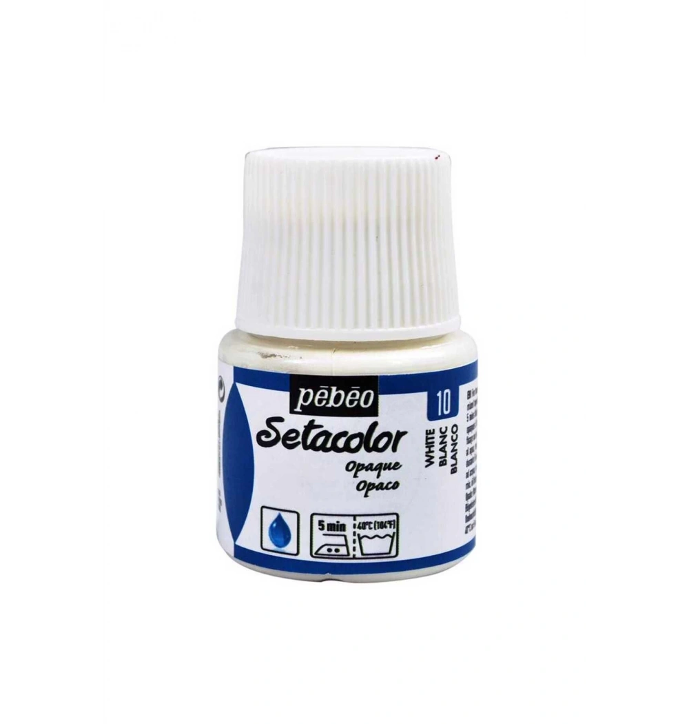 Pebeo 295- 10 45Ml Setacolor Kumaş Boyası Titanyum Beyaz