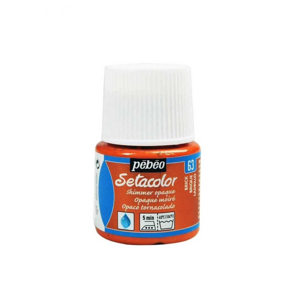 Pebeo 295- 63 45Ml Setacolor Kumaş Boyası Parıltı Kırmızı