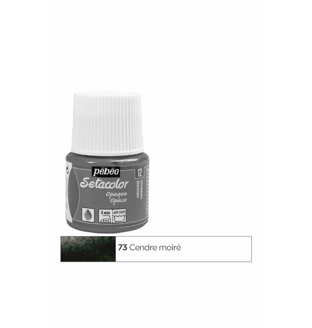 Pebeo 295- 73 45Ml Setacolor Kumaş Boyası Işıltı Kül