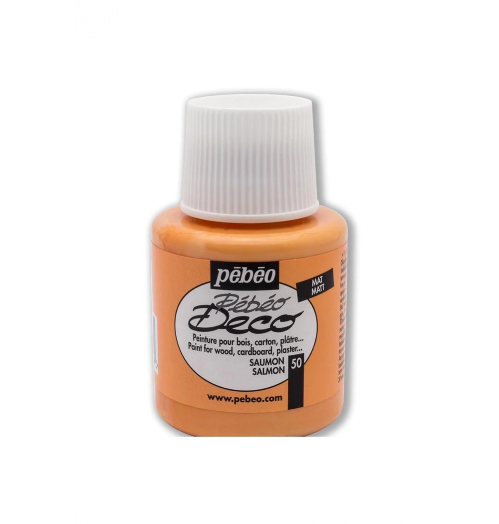 Pebeo 205- 50 110Ml Deco Mat Ahşap Boyası Somon