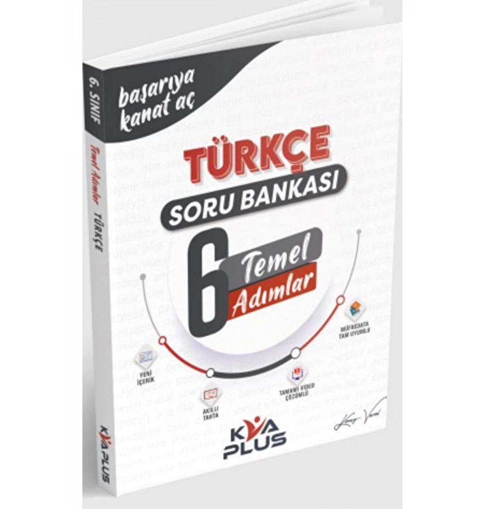 Kva Plus 6.Sınıf Türkçe Soru Bankası Temel Adımlar