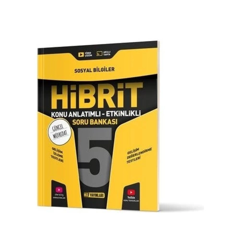 Hız 5.Sınıf Hibrit Sosyal Bilgiler Konu Anlatımlı Soru Bankası