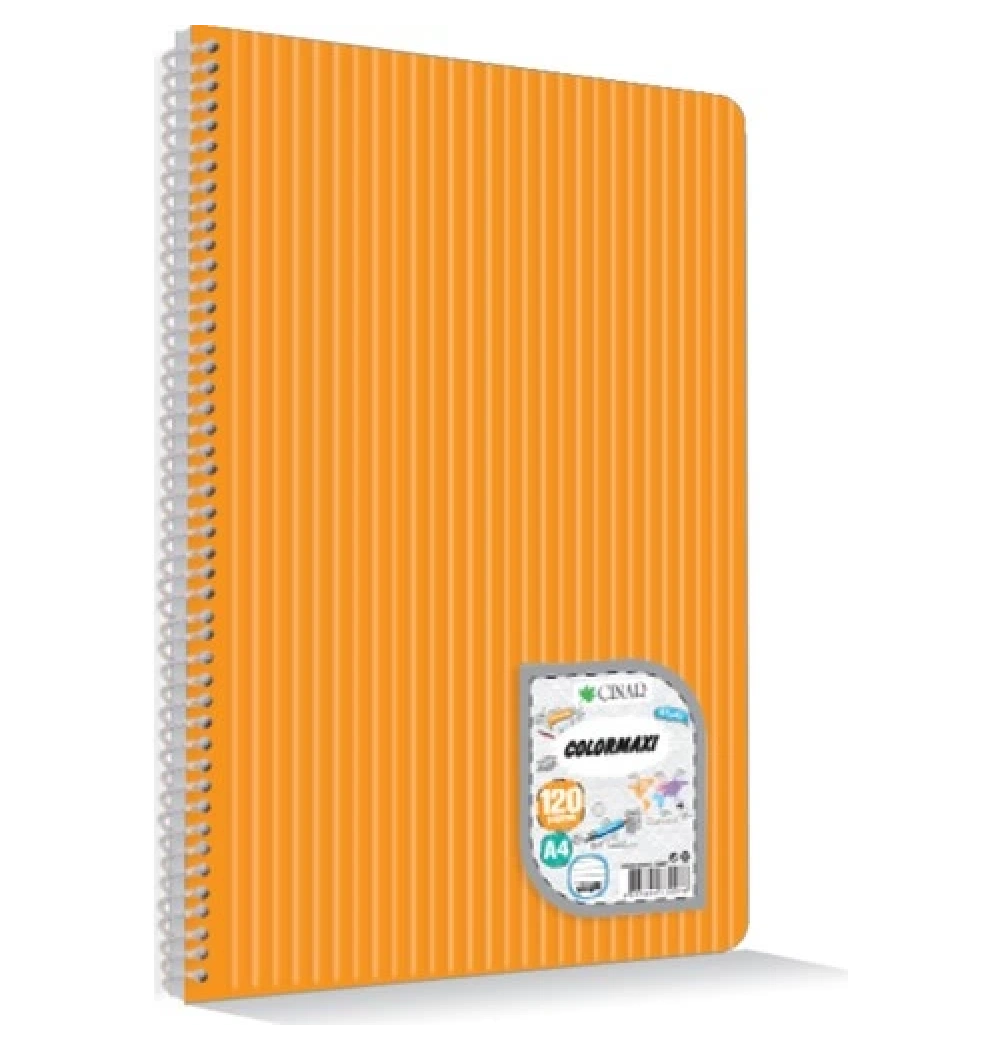 Çınar 73011 Colormaxı Sipiralli A4 Pp Kapak 144 Yp Kareli Defter