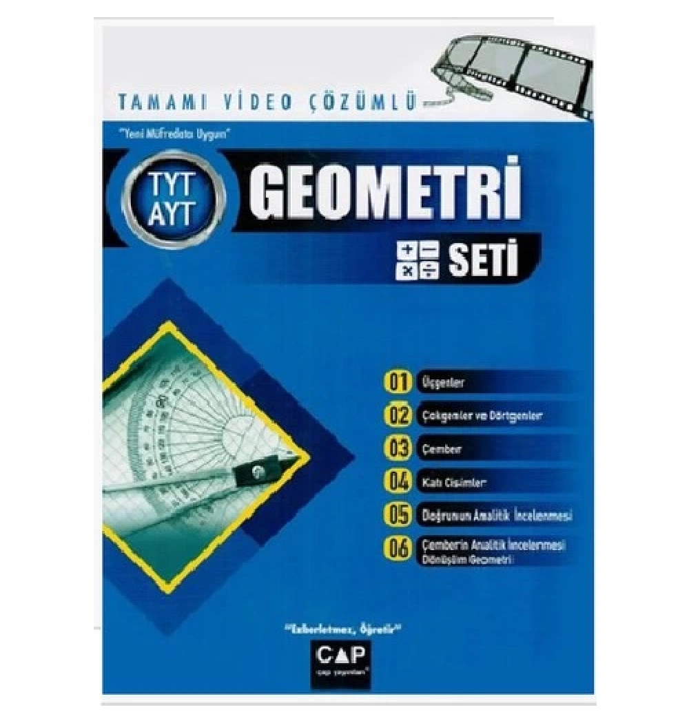 Tyt Ayt Geometri Seti   Çapyayın