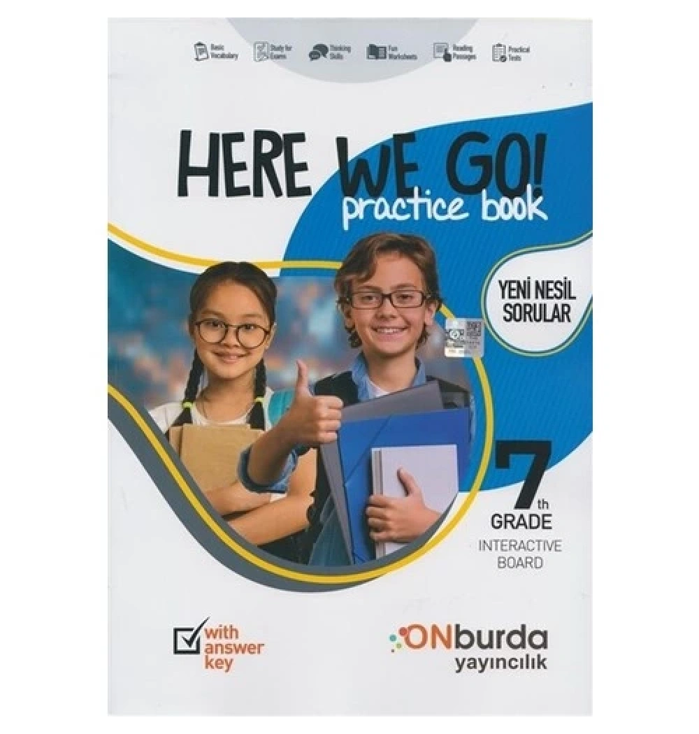 Onburda 7.Sınıf Here We Go Practice Book