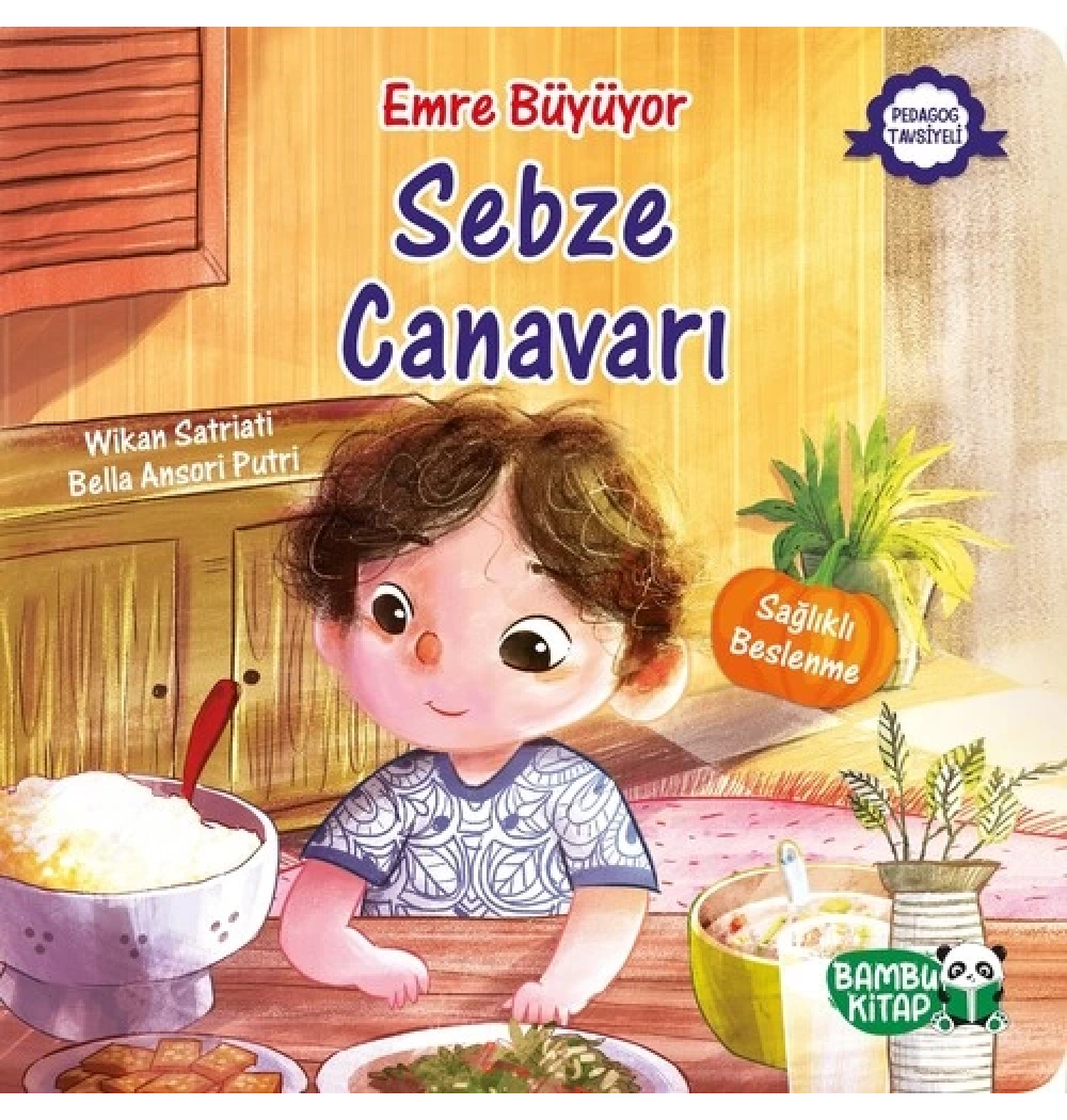 Emre Büyüyor Sebze Canavarı Bambu Kitap