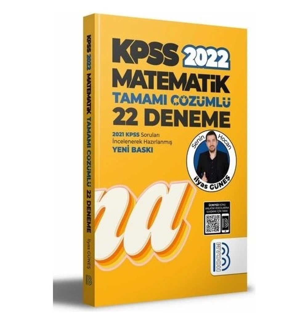 Kpss 2022 Matematik Çözümlü 22 Deneme  Benim Hocam