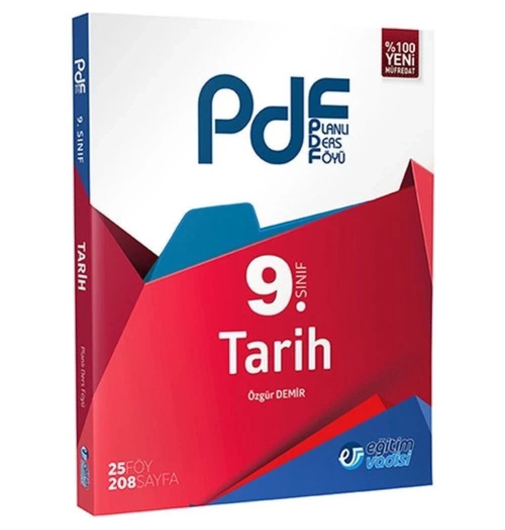9.Sınıf Tarih Planlı Ders Föyü Eğitim Vadisi