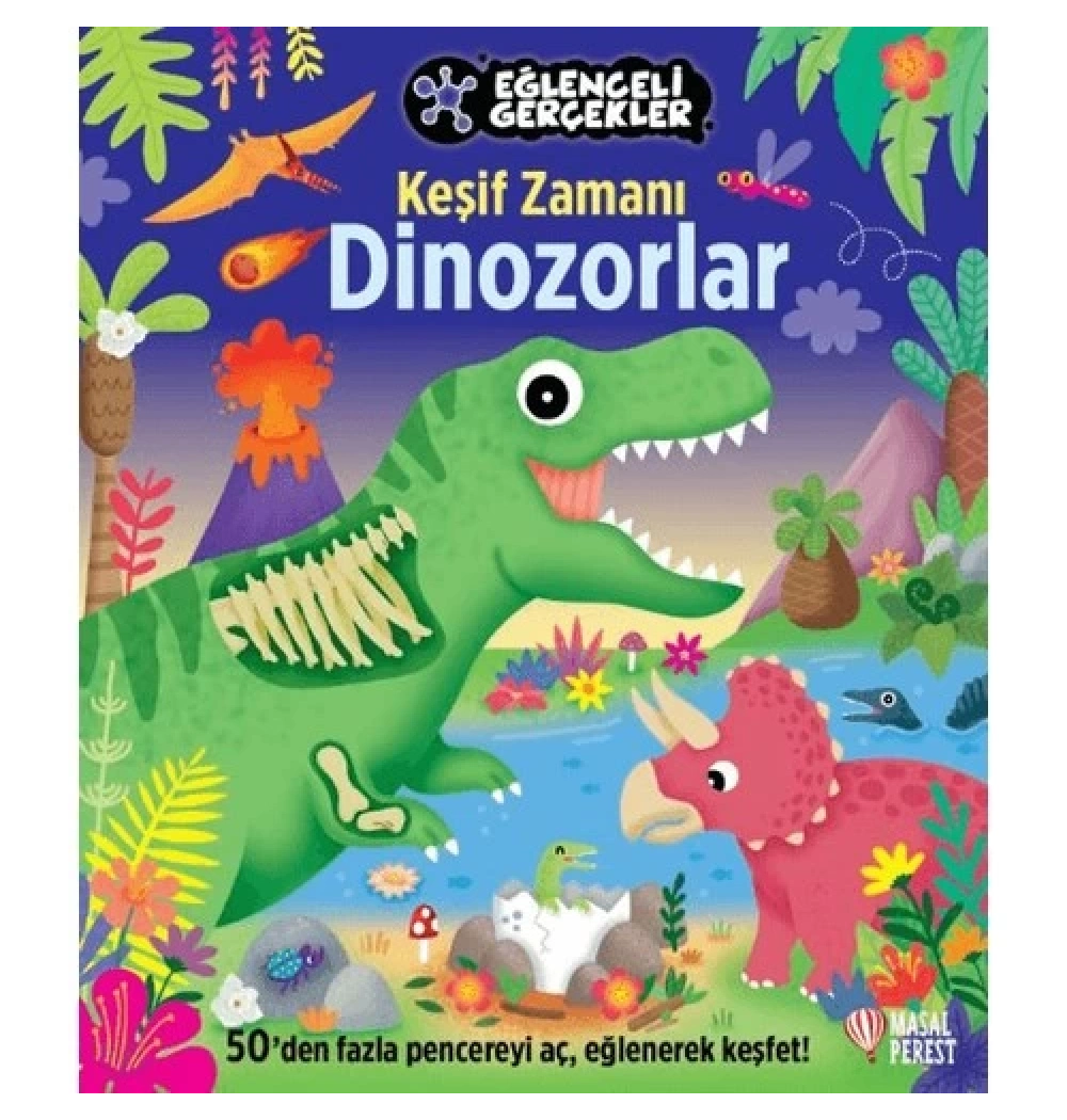 Eğlenceli Gerçekler Keşif Zamanı Dinozorlar  Masal Perest