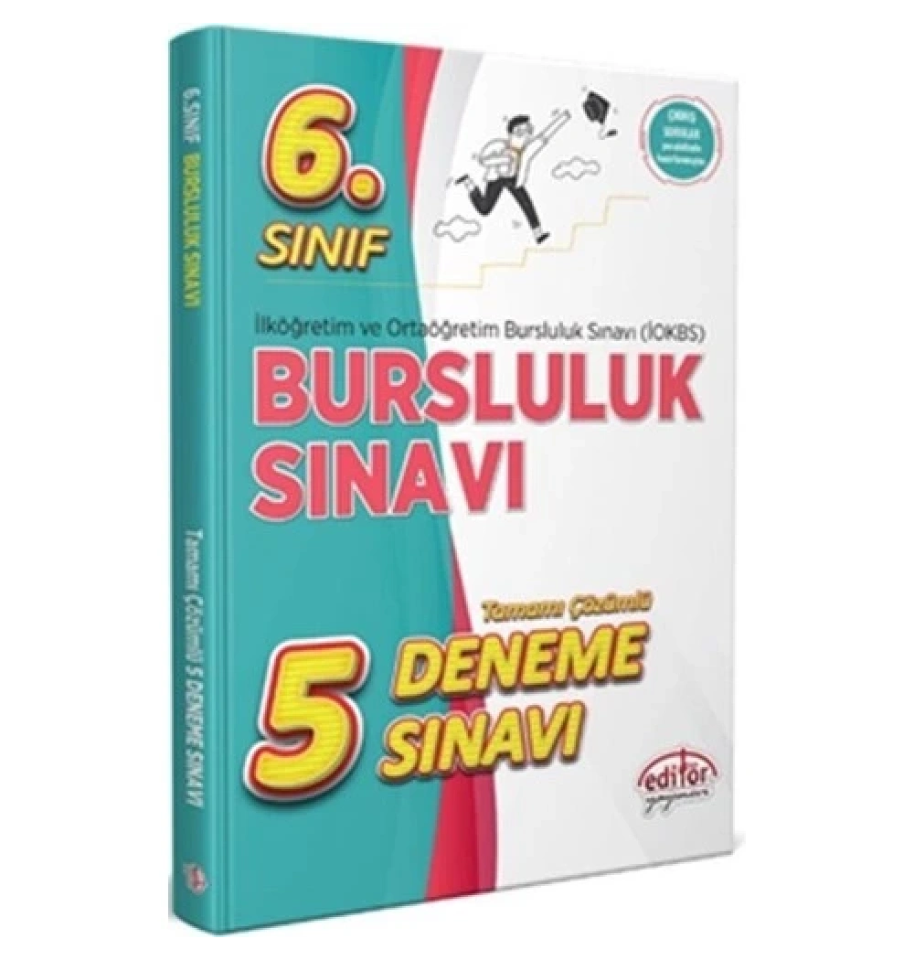 Editör 6.Sınıf Bursluluk Sınavı 5 Çözümlü Deneme