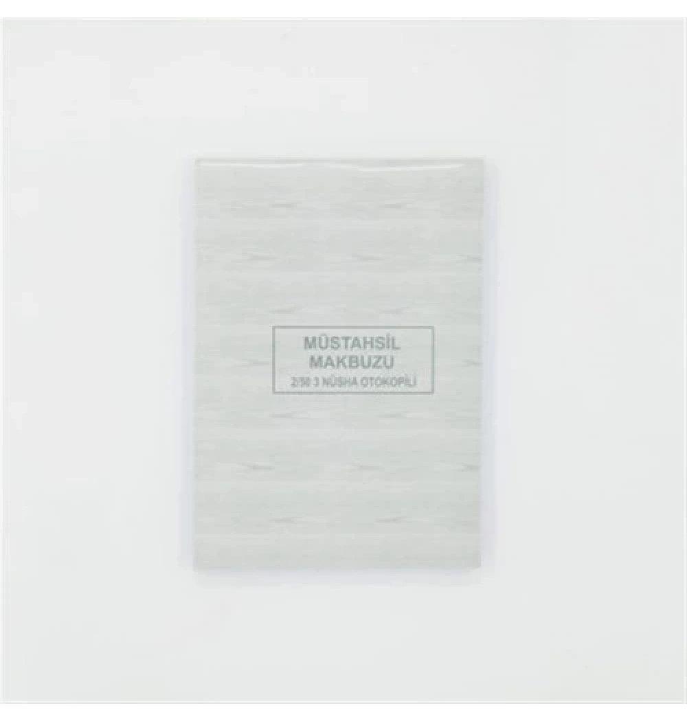 Dilman Müstahsil Makbuzu