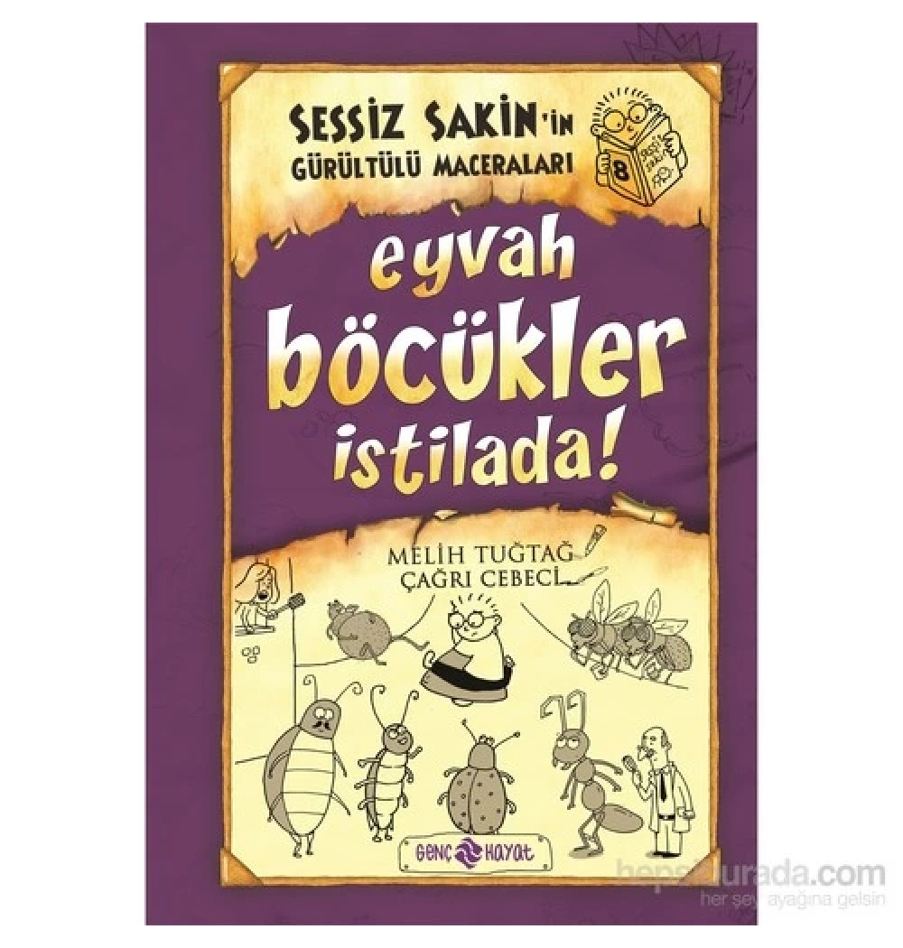 Eyvah Böcükler İstilada Sessiz Sakin 8 Ciltli Hayat