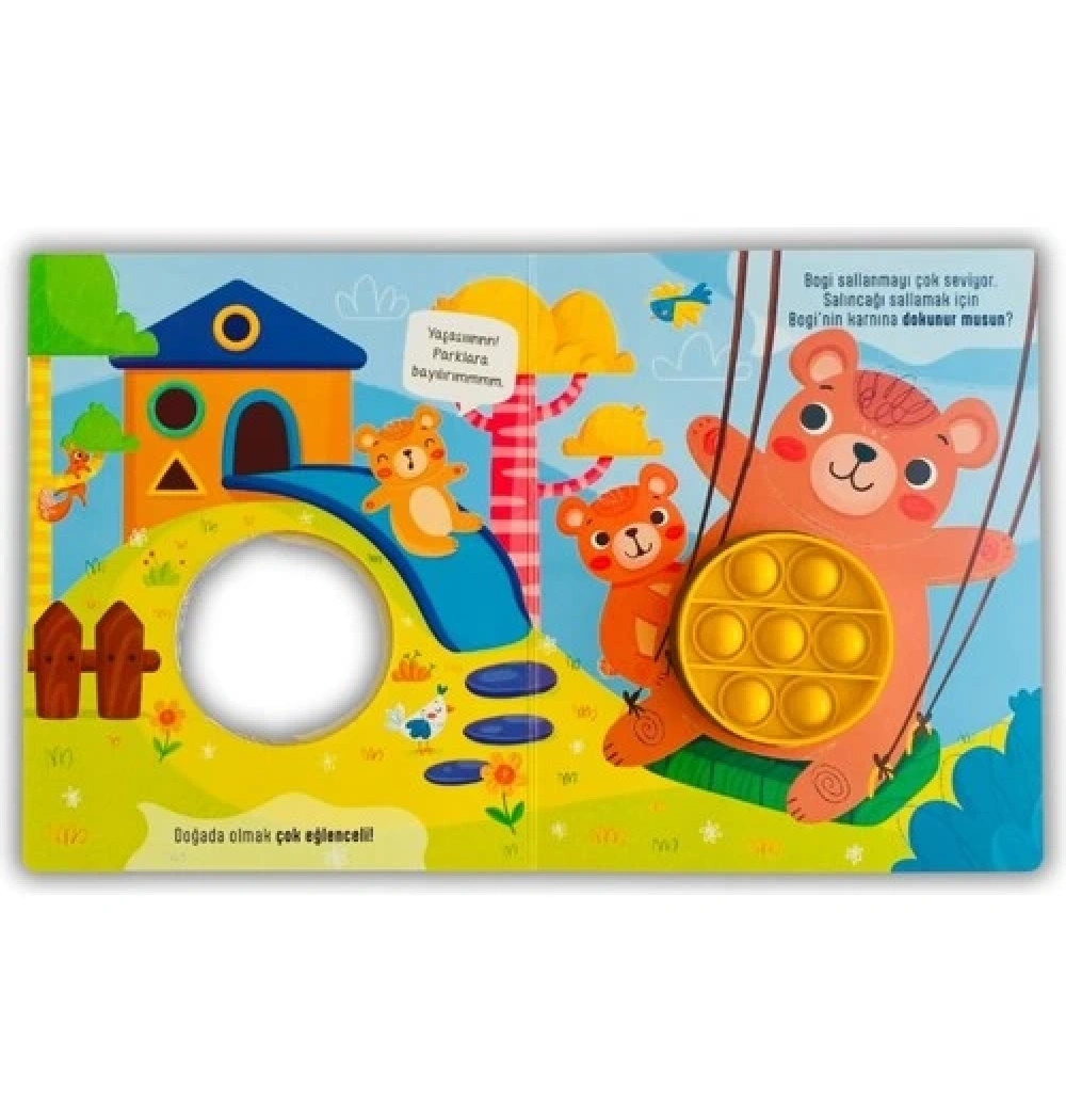 Ayı Bogi Benim Pop-İt Kitabım  Bikutu Oyun