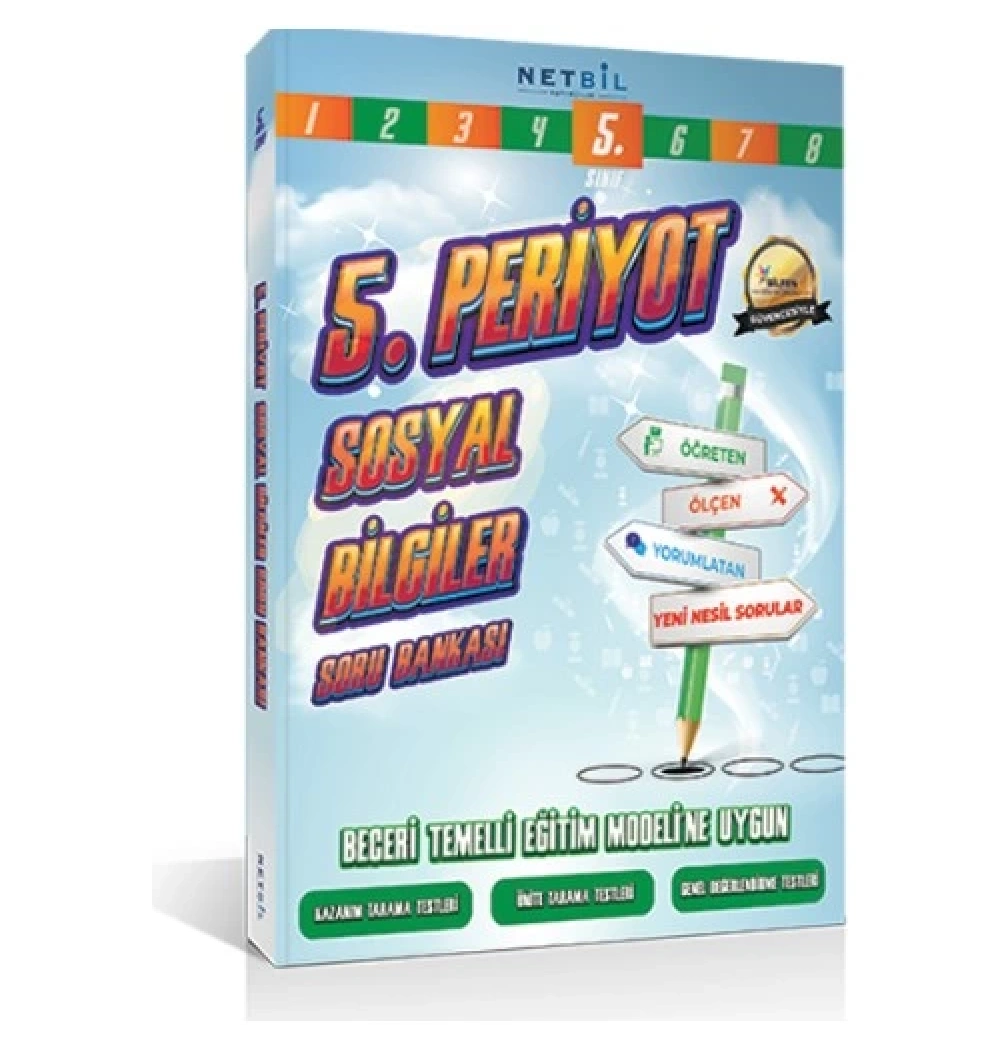 Netbil 5.Sınıf Sosyal Bilgiler Periyot Soru Bankası