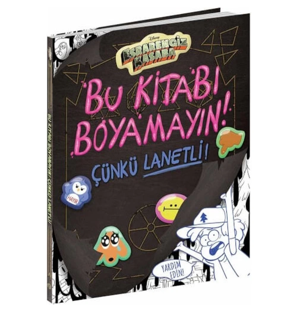 Bu Kitabı Boyamayın Çünkü Lanetli  Beta Kids