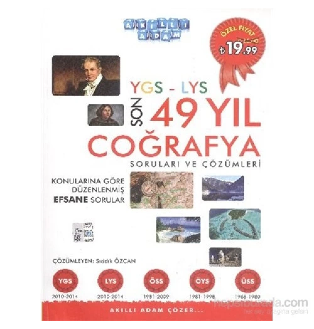 Akıllı Adam Ygs-Lys Son 5 Yıl Coğrafya Sorular Ve Çözümleri