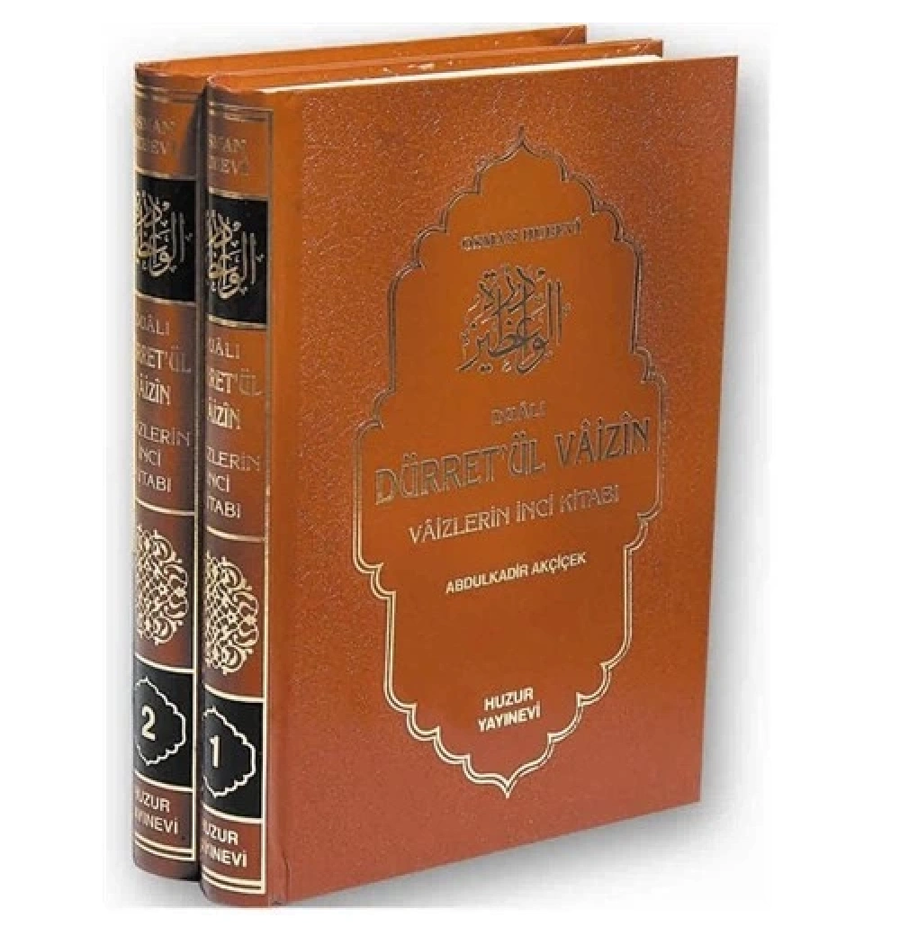 Dürretül Vaizin 2 Cilt Abdülkadir Akçiçek  Huzur Yayın
