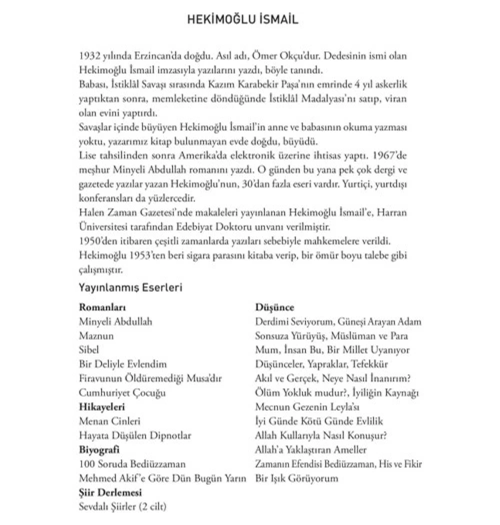 Yüz Yıllık Müjde (Cep Kitap) - Hekimoğlu İsmail - Timaş