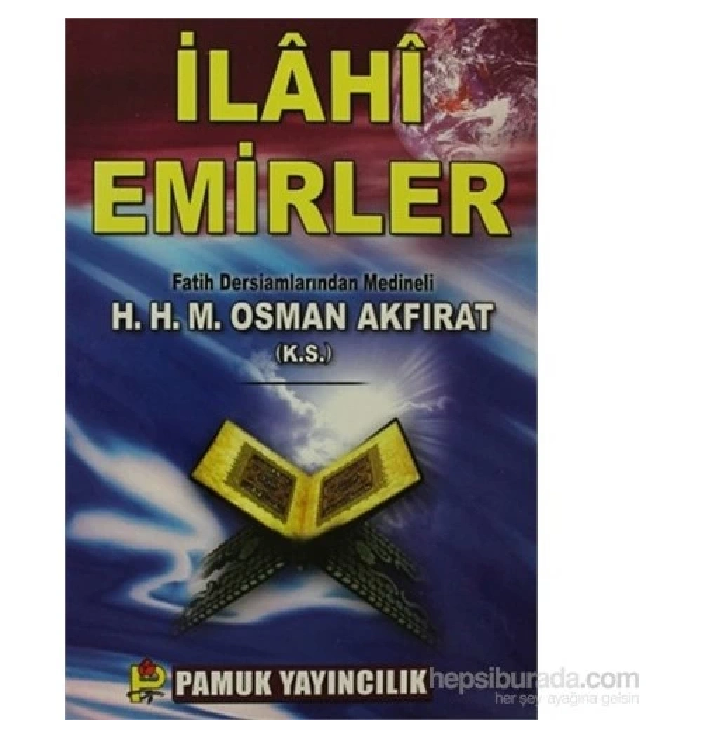 Pamuk 005 Ilahi Emirler Roman Boy Şamua Kağit