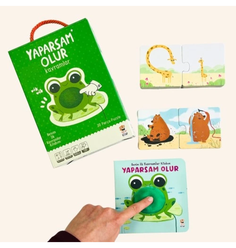 Benim İlk Kavramlar Kitabım Yaparsam Olur  Sincap Kitap