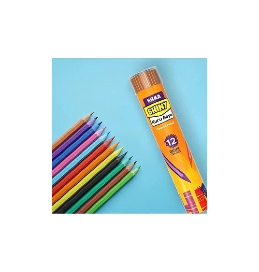 Silka Klay Kuruboya Tüp Tam Boy 12Li