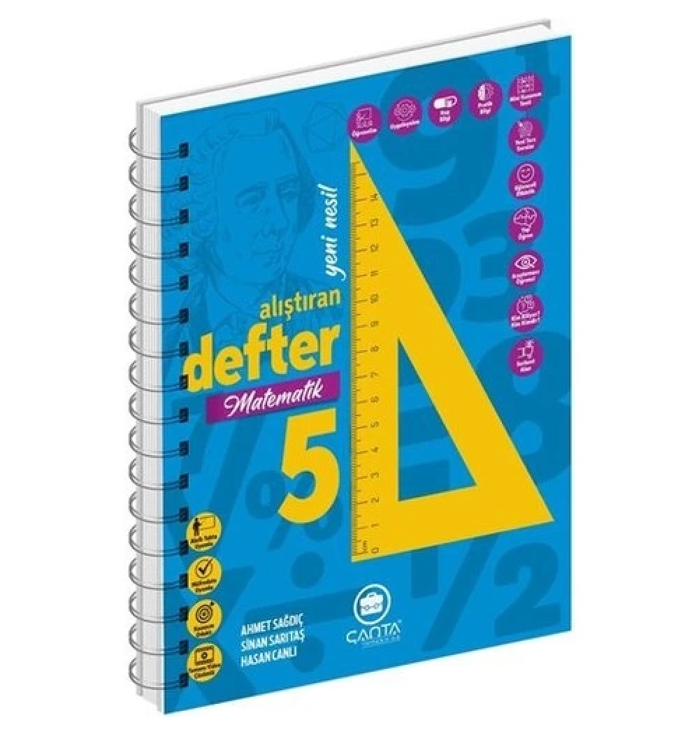 Çanta 5.Sınıf Matematik Alıştıran Defter