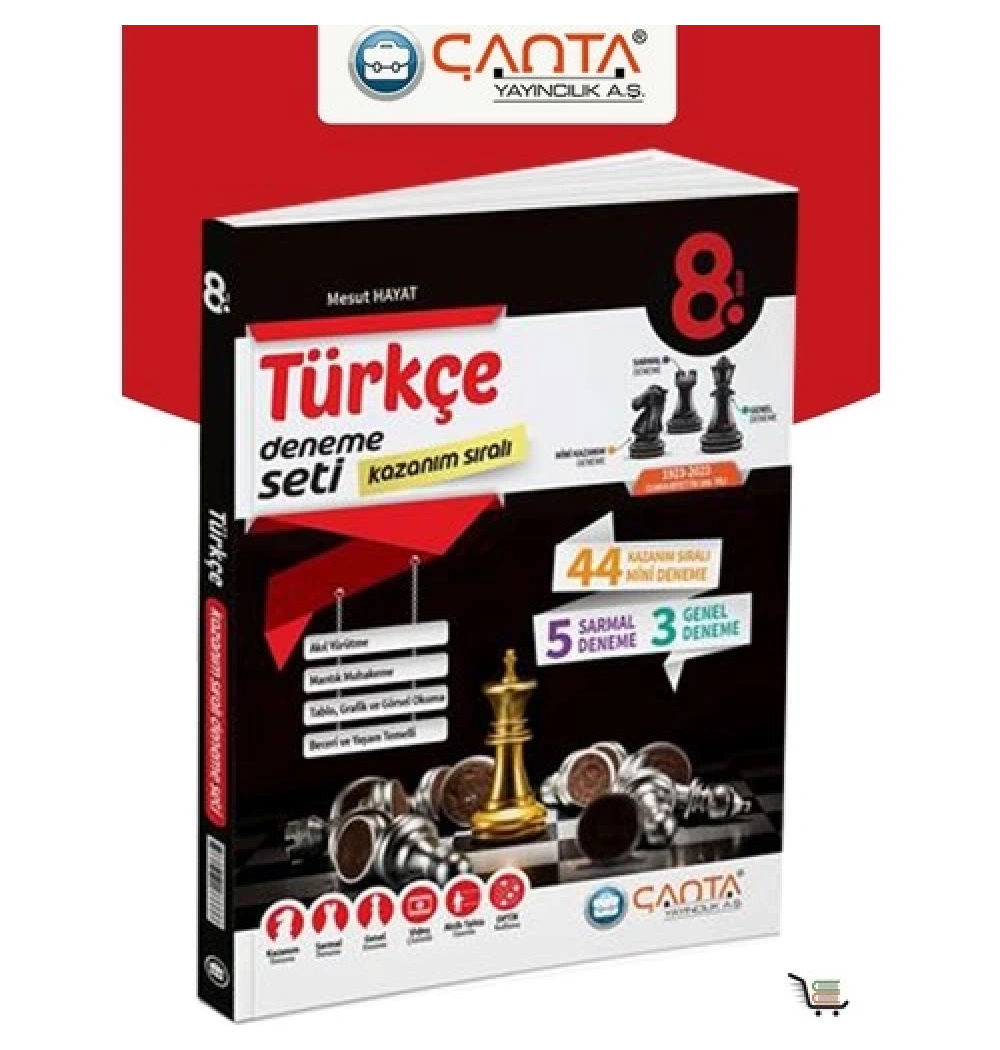 Çanta 8.Sınıf Türkçe Kazanım Sıralı Deneme Seti