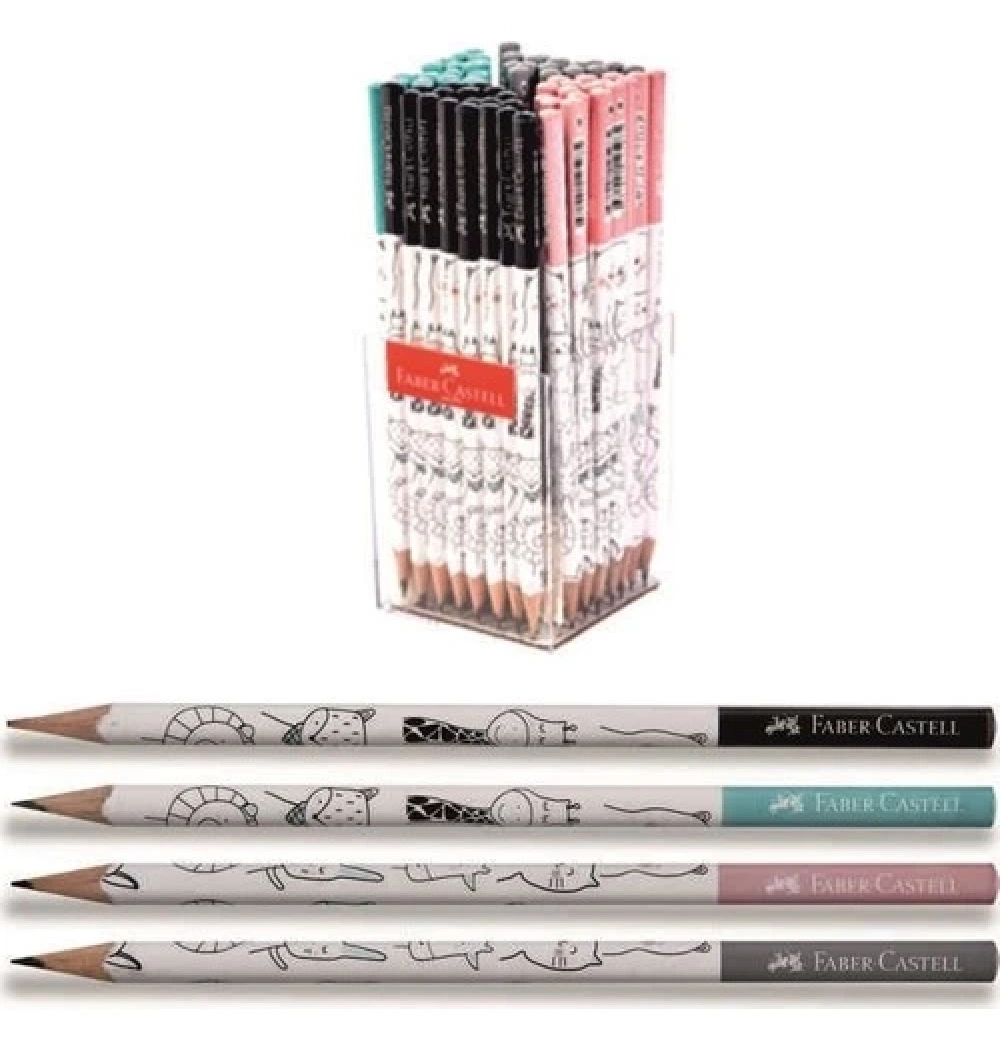 Faber Animals Üçgen Kurşun Kalem 2B 5244119015