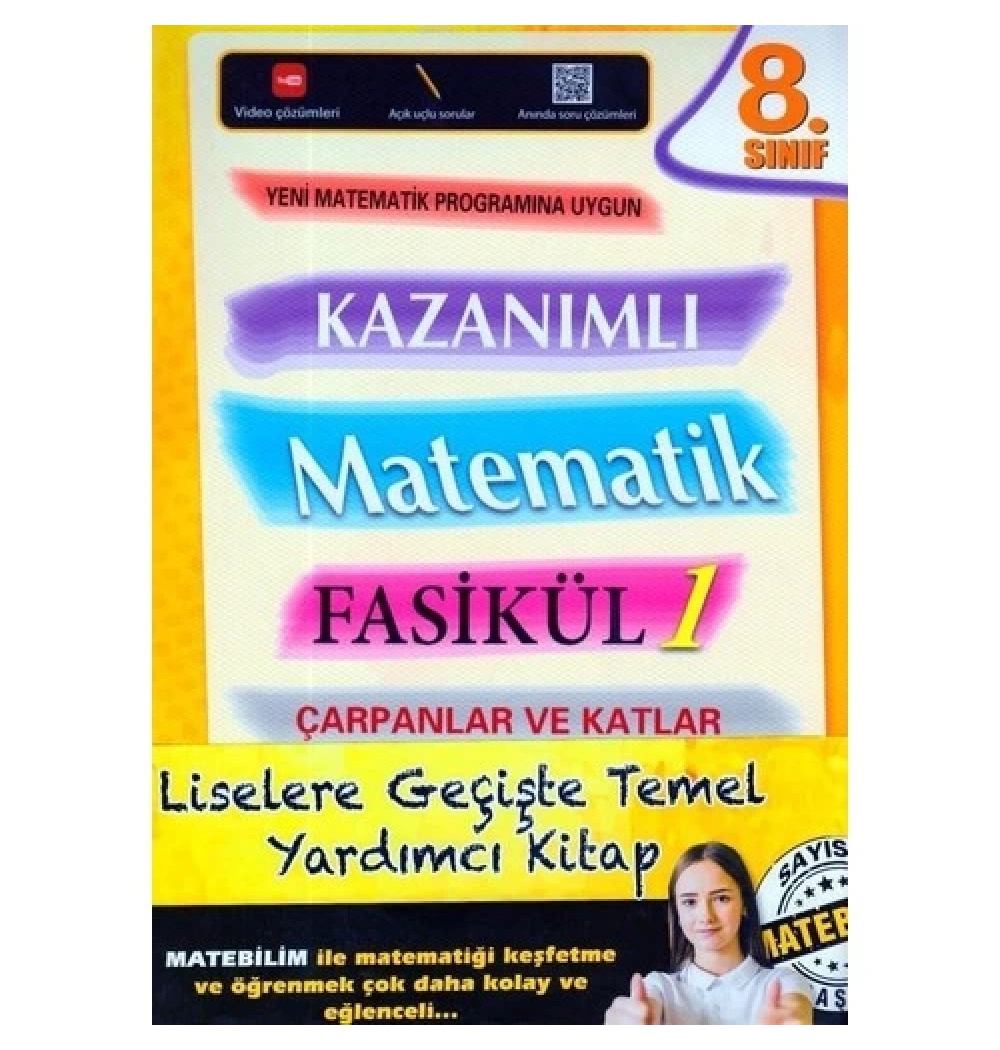 Karekod 8.Sınıf Matematik Fasikül-1 Çarpanlar