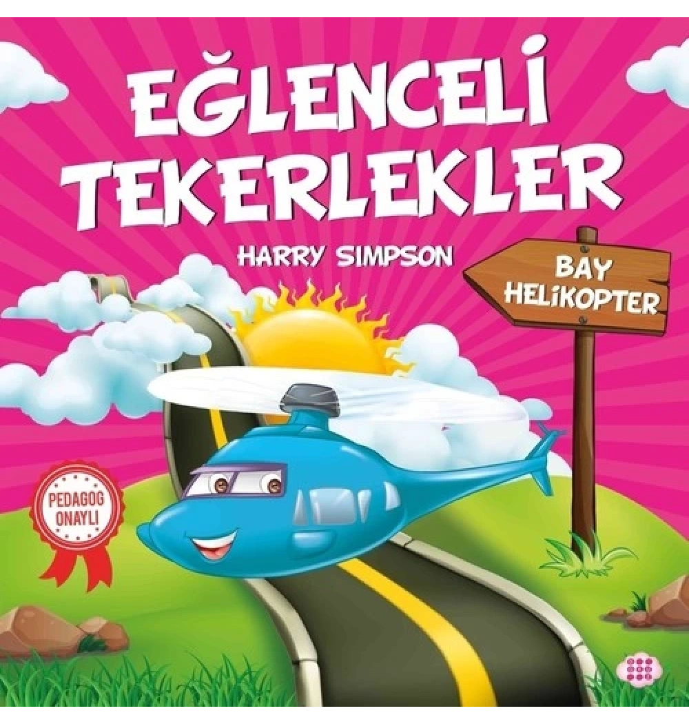 Eğlenceli Tekerlekler Bay Helikopter Dokuz Yayın
