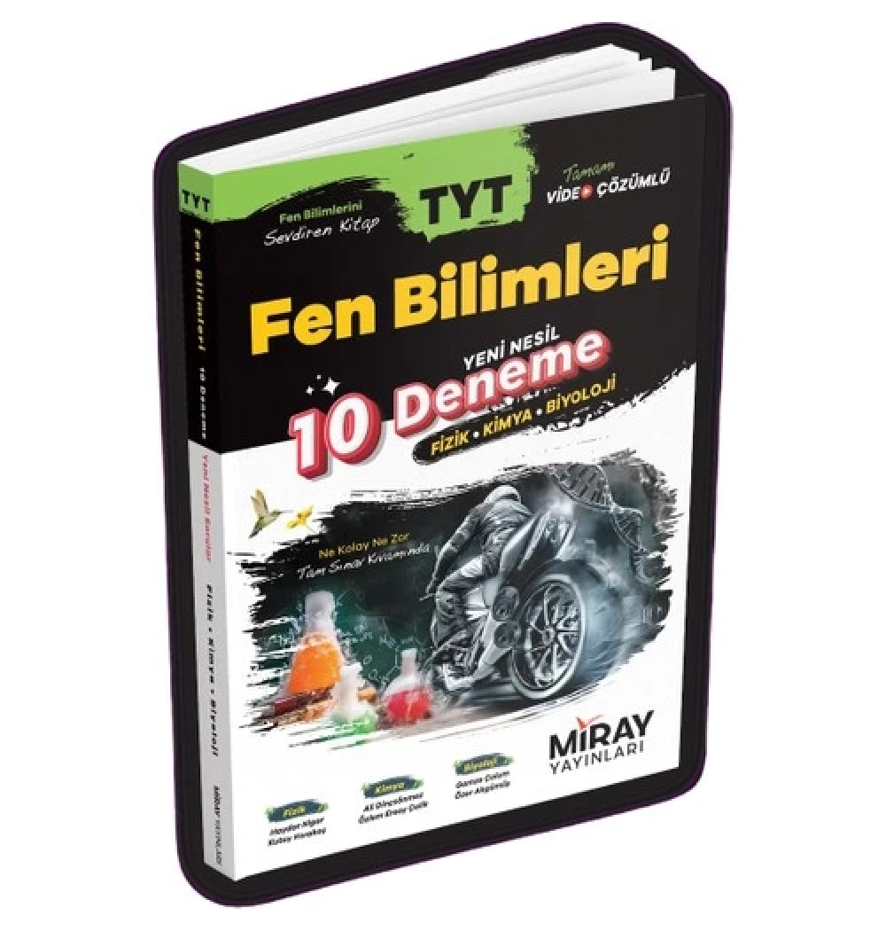 Miray Tyt Fen Bilimleri 10 Deneme