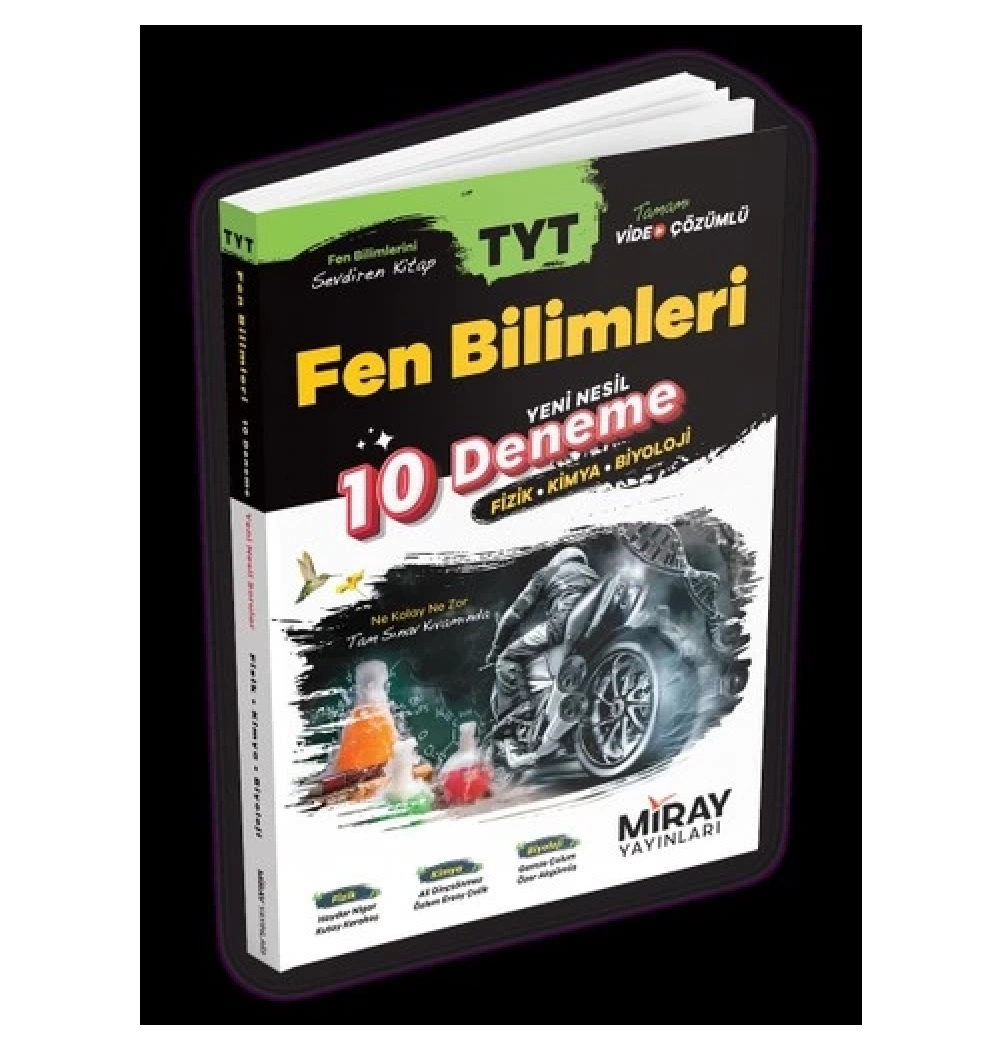 Miray Tyt Fen Bilimleri 10 Deneme