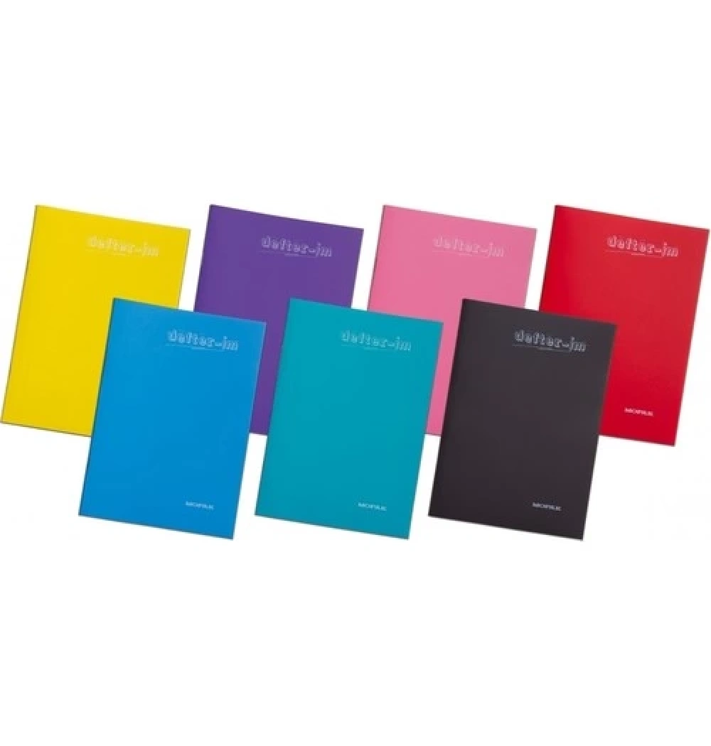 Mopak Defter-İm Serisi Plastik Kapak A5 40 Yp Kareli Defter