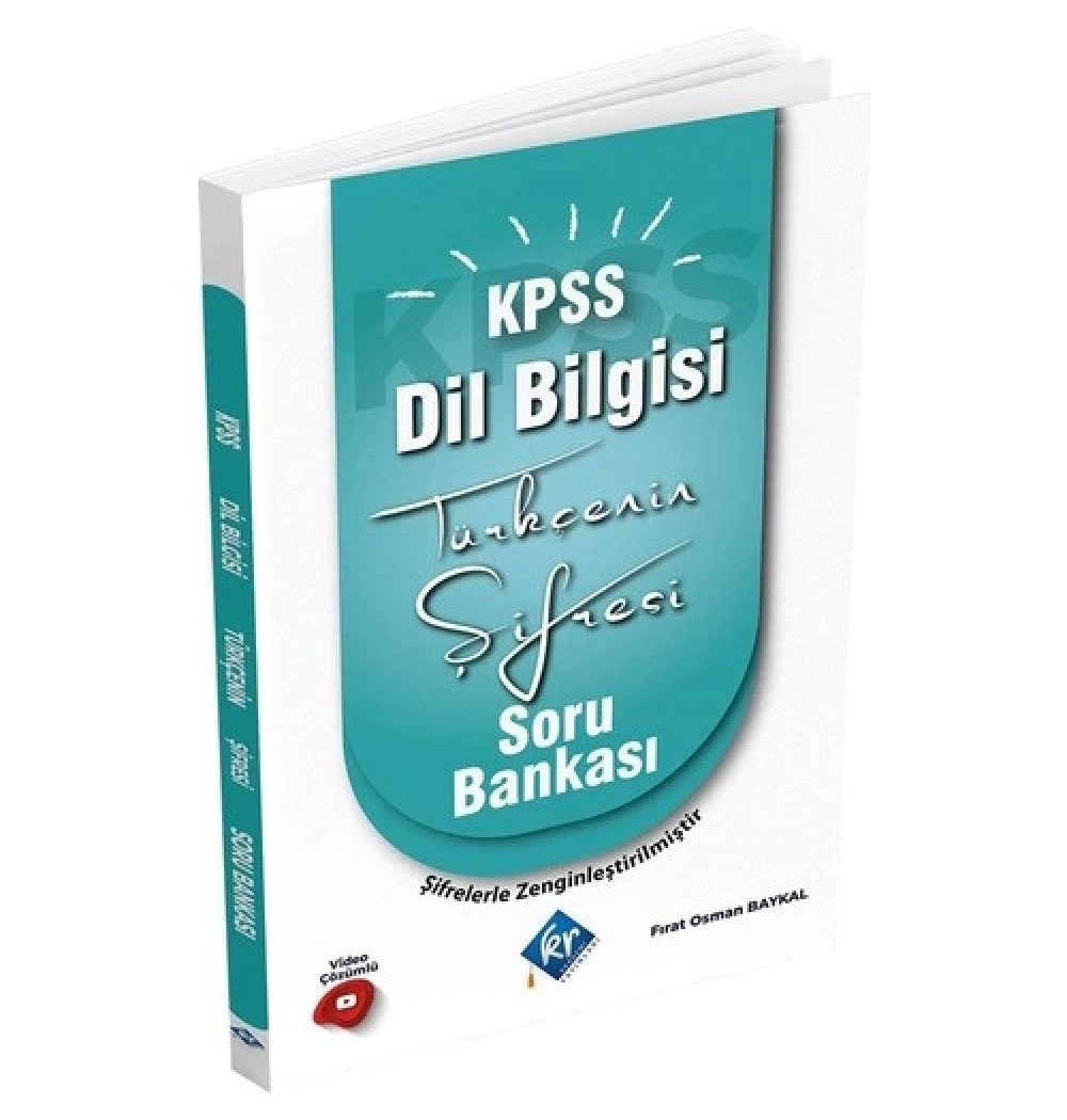 Kpss Dilbilgisi Türkçenin Şifresi Soru Bankası Kr Akademi
