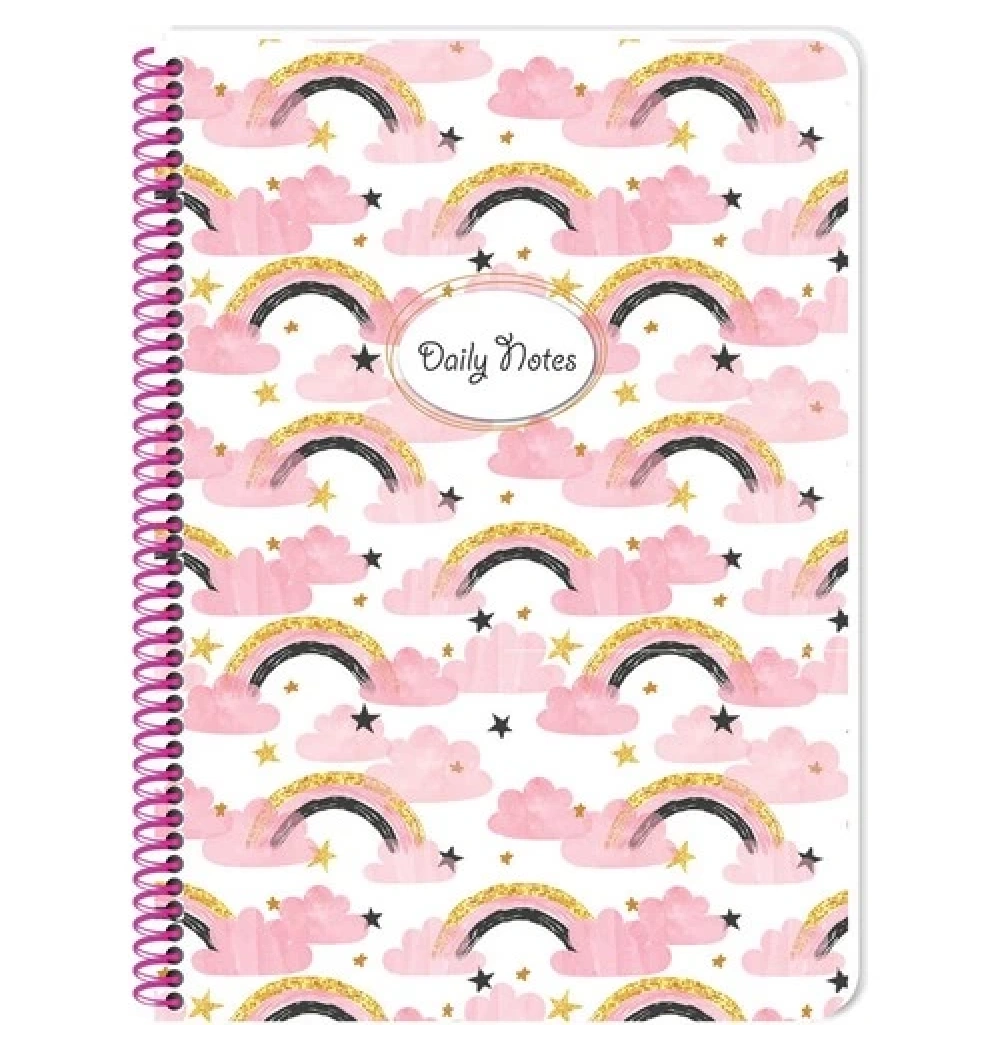 Keskin A4 80 Yp.Kareli Karton Kp.Spr.Princess Defter384512-99
